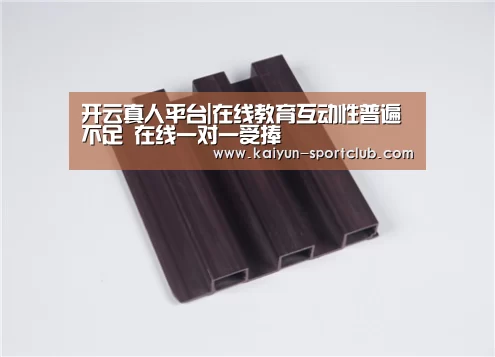 开云真人平台|在线教育互动性普遍不足 在线一对一受捧(图3) 开云真人平台